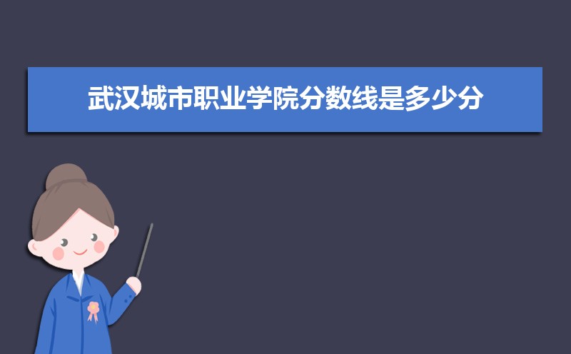 武汉城市职业学院分数线2021是多少分,附最低分和最低位次