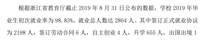 浙江经济职业技术学院就业率及就业前景怎么样（含就业质量报告）