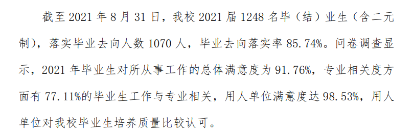 宁德职业技术学院就业率及就业前景怎么样（含高等职业教育质量年度报告（2022））