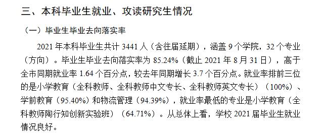 重庆第二师范学院就业率及就业前景怎么样（含2020-2021学年本科教学质量报告）