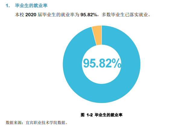 宜宾职业技术学院就业率及就业前景怎么样（含2021届就业质量报告）